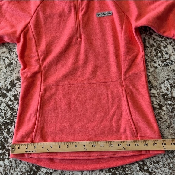 Women's Ali Peak™ II Quarter Zip Fleece Pullover Blush Pink S - Picture 9 of 11